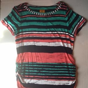 Ruby Rd. Multi Colored Knit Top